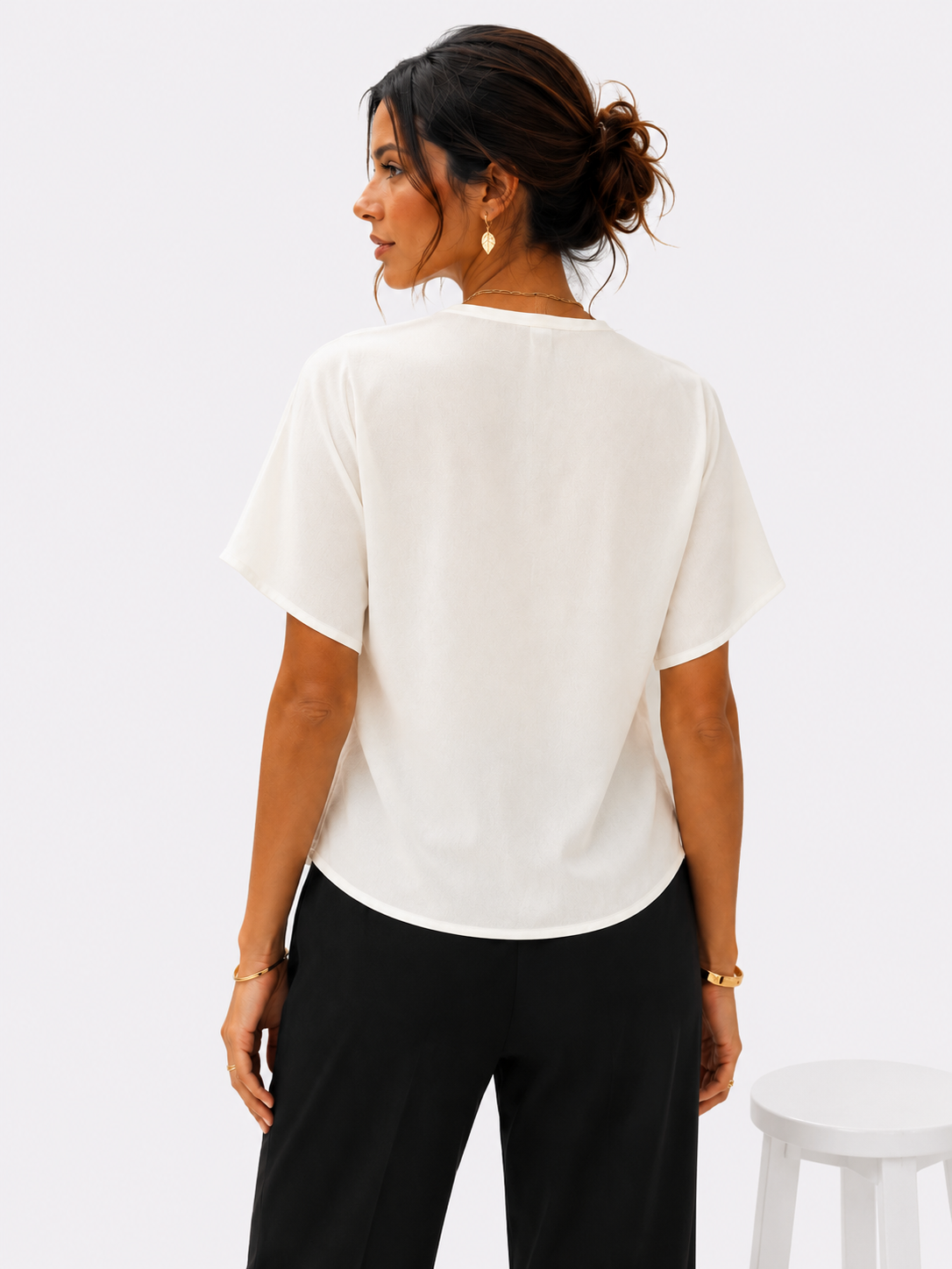 Camisa Serena | Escote en V